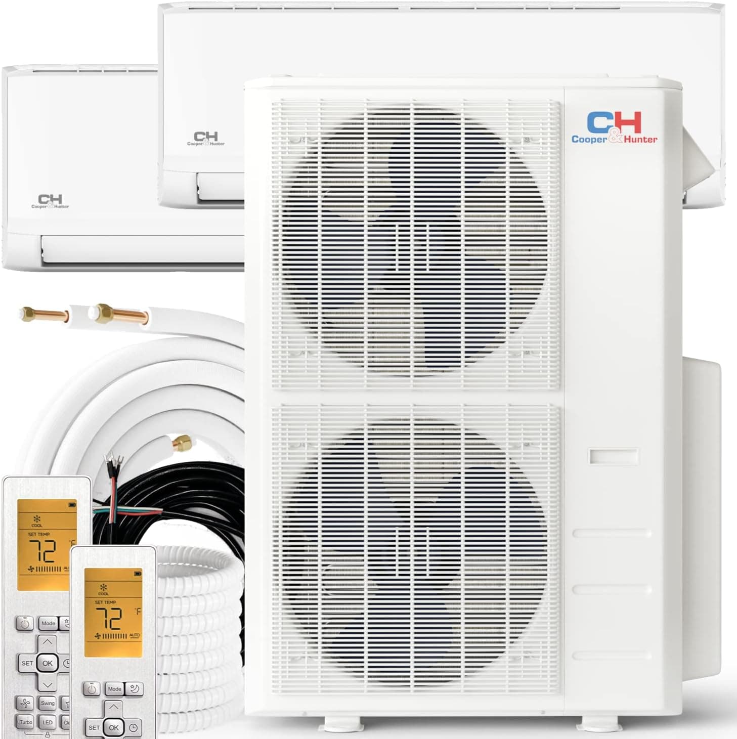 Cooper & Hunter 48,000 BTU Dual-Zone Mini-Split Heat Pump