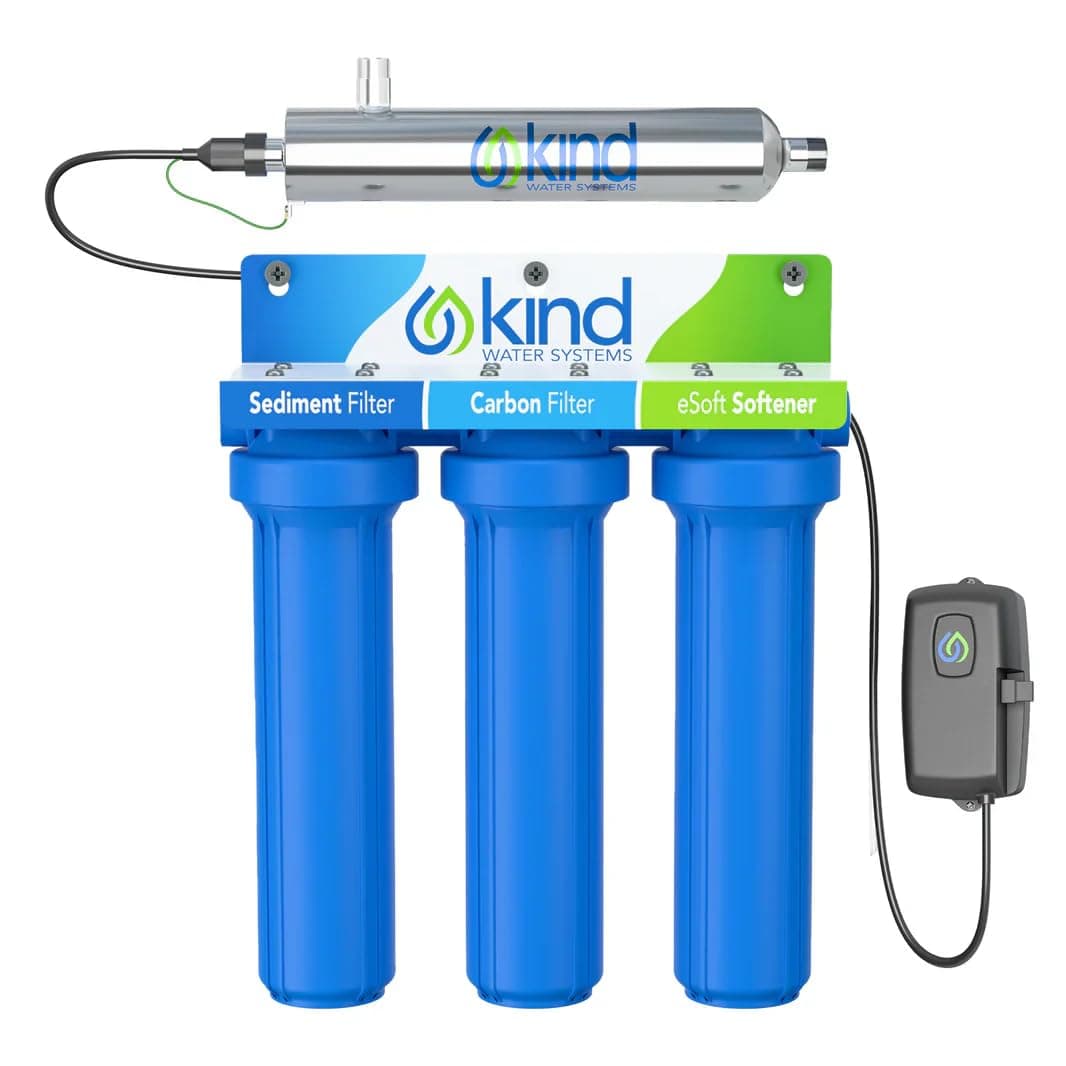 Kind E-3000UV Whole-House Filter + Salt-Free Softener + UV