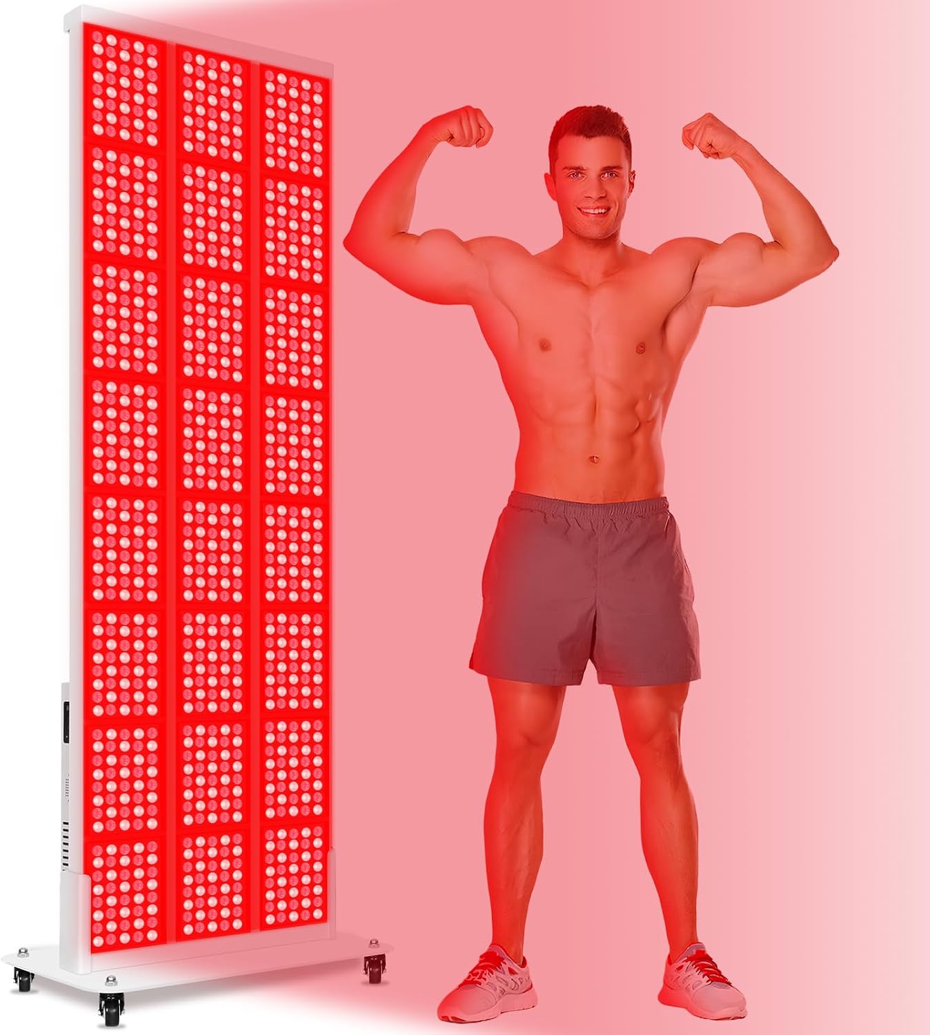 LONLIKE Full-Body Red Light Therapy Tower (3840 LEDs)