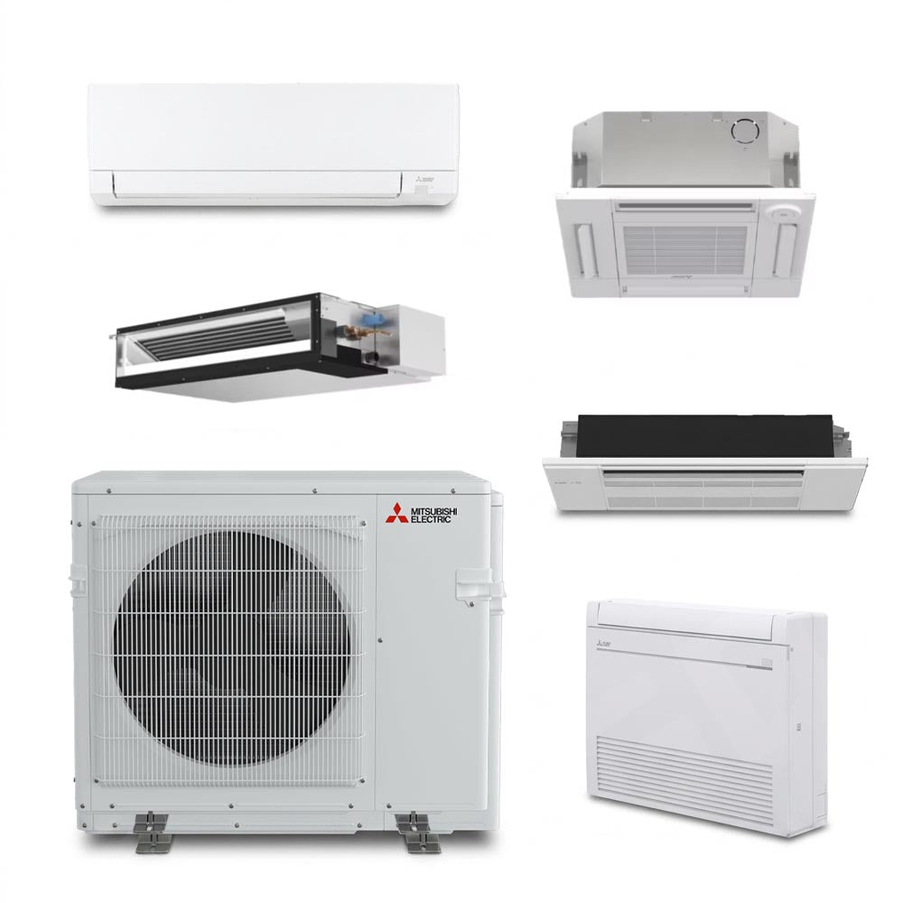 Mitsubishi Hyper-Heat 4-Zone Mini-Split