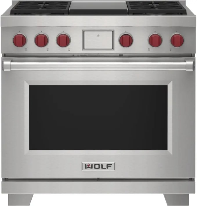 Wolf 36" Dual Fuel Professional Range
